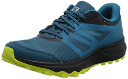 Salomon Trailster 2 GTX Zapatillas Impermeables Trail Running Hombre, Azul (Lyons Blue/Navy Blazer/Evening Primrose), 46 2/3 EU en oferta