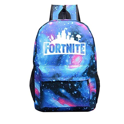 CestnYuun Luminoso Colegio Viajar Al aire Libre Mochila Ideal Versátil Hombro Bolso Mochila para Hombres Mujer Mucho de Bolsa de Almacenamiento (Starr