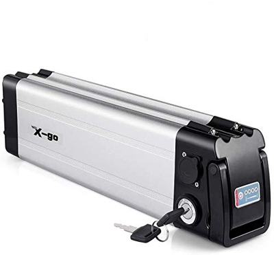 X-go batería Bicicleta eléctrica 36v36 V 10 Ah batería de Iones de Litio, Placa de protección 20A BMS, Bicicleta eléctrica Adecuada para 200W 250W 350