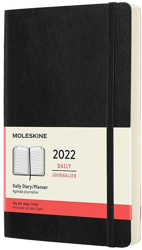 Moleskine 2022 Diario-12-Month Agenda-13x21cm Grande-Blanda - Negro precio