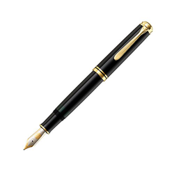 Pelikan Pluma estilográfica de lujo Souverän linea M1000, plumín F en oro bicolor con caja regalo, producto de artesanía alemana - 987388 características