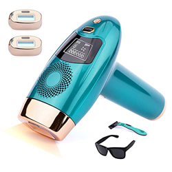 Dispositivo de depilación IPL de larga duración, sin dolor, para mujeres y hombres, cuerpo, cara, zona de bikini, axilas, uso doméstico, 999.999 rayos características