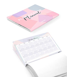 Takenote Agendas - Planificador Mensual Perpetuo Colors - 31,5 x 23 cm - 56 hojas - Encolado Inferior precio