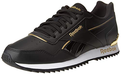 Reebok Royal Glide RPLCLP, Zapatillas de Running Mujer, Negro/Negro/Dormet, 36 EU