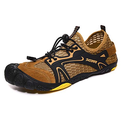 FITORY Zapatilla de Barefoot Mujeres Hombres Seco Rápido Zapatos de Deportes Acuaticos Trail Running Exterior Respirable Zapatos de Agua Unisex-Adulto