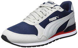 PUMA ST Runner V2 Mesh, Zapatillas Unisex Adulto, Alto Rise Peacoat Blanco Alto Riesgo Rojo, 43 EU características
