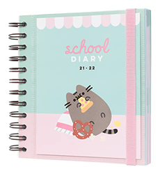 Agenda Escolar 2021 2022 Pusheen - Agenda Escolar 2021-2022 / Agenda 2022 dia por página - Agenda 11 meses desde Agosto de 2021 a Junio de 2022 │ Prod precio
