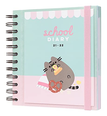 Agenda Escolar 2021 2022 Pusheen - Agenda Escolar 2021-2022 / Agenda 2022 dia por página - Agenda 11 meses desde Agosto de 2021 a Junio de 2022 │ Prod