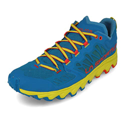 LA SPORTIVA Helios III, Zapatillas de Trail Running Hombre, Neptune/Poppy, 43 EU precio