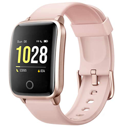 Smartwatch Mujer Reloj Inteligente, Pulsera de Actividad Inteligente Pulsómetro GPS, Monitor de Sueño Impermeable IP68 Caloría Podómetro, Fitness Relo precio