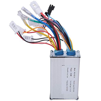 Xinwoer E-Bike Scooter Brushless Hub Motor Controller Accesorio de Bicicleta eléctrica 24V 36V 350W con Motores sin Sensor y con Sensor Hall compatibl