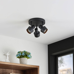 Lindby Ihaia foco, 3 luces, redondo en oferta