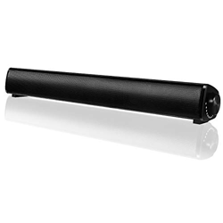 Barra de Sonido Altavoces Deep Bass Cable USB Reproductor de Música estéreo Cable de Audio de 3,5 mm Mini Altavoz de Alimentado USB para Computadora/P en oferta