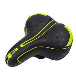 BWBIKE Wide Soft Flexible Cojín del Asiento de la Bicicleta Diseño a Prueba de Golpes Big Bum Sillín de Confort Extra para Bicicleta de montaña de MTB características