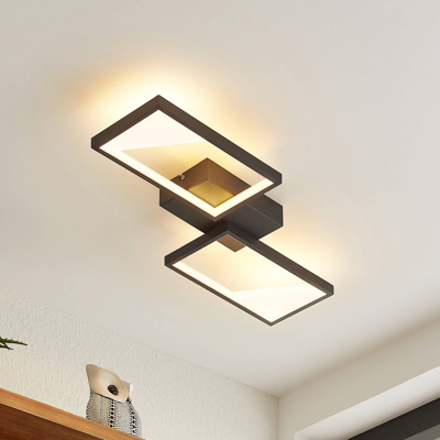 Lindby Fotini plafón LED, 2 luces