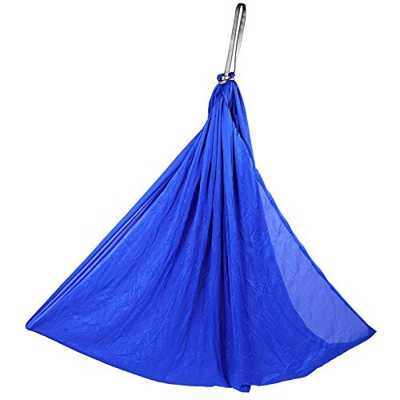 Columpio de Terapia para niños Hamaca de Camping Hamaca portátil Columpio de Interior al Aire Libre para jardín Patio(1m-Azul-1m)