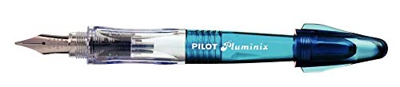 Pilot Pluminix - Pluma estilográfica (plumilla mediana), color turquesa
