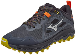 Mizuno Wave Mujin 8, Zapatillas para Carreras de montaa Hombre, Turbu Antártica OPepper, 44 EU características