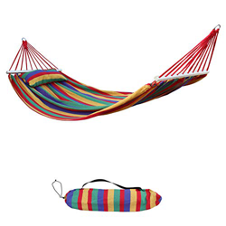 AXT SHADE Hamaca de Algodón para Exterior 220 * 120cm, Carga 200KG, con Almohadas del Mismo Color, para Jardín, Patio, Camping, Terraza de Playa -Raya características