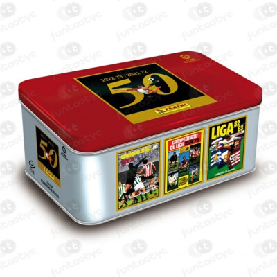 TIN BOX LIGA SERIE ORO 21/22 47 CROMOS REGULARES+28 ED.LIMITADA
