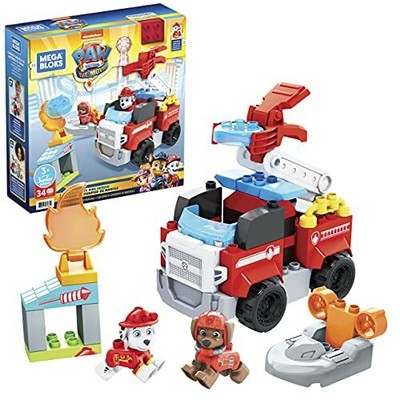 Mattel UK-Mega Bloks Paw Patrol Buildable Large Vehicle Play NUEVO