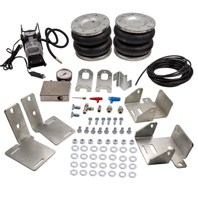 Par de suspensión neumática con kit de compresor de 12V compatible para Ford Transit 2001-2020 4000 KG