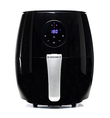 Family Care Freidora sin Aceite 3,5L, Freidora Aire Caliente con 6 Programas, Air Fryer con Tiempo y Temperatura regulable, Pantalla LED Táctil, Sin B