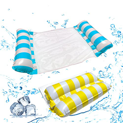 Cuidongsheng Hamaca Flotante, Hamaca de Agua 4-en-1, Agua Silla Inflable de Flotación Hamaca,Piscina Tumbona Hamaca Inflable de Agua Plegado,para Pisc precio