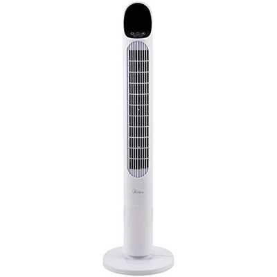 Ardes AR5T1000 ORACLE HRC Ventilador de torre de 100 cm de altura con mando y temporizador, mandos táctiles, 3 velocidades, oscilación automática, col