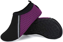 Zapatos de Agua Hombre Escarpines Zapatillas Mujer Secado rápido Playa NatacióN Surf Piscina Barefoot Ligeros de Antideslizante Morado características