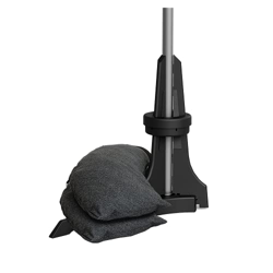Baser Sporte de sombrilla para balcón con Bolsa de Arena rellenable | Soporte Alternativo para balcón o barandilla de balcón | Montaje sin perforación en oferta