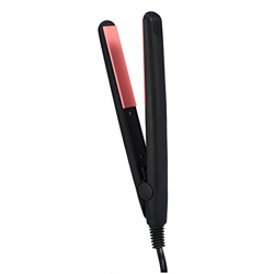 Mini plancha de pelo,Plancha de pelo lacio de cerámica Adecuado para cabello seco y húmedo Herramienta de peinado alisadora portátil para todo tipo de precio