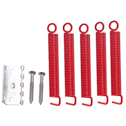 Generic 1 Juego Guitarra Eléctrica Tremolo Spring Clamp Kit Guitarra Puente Claw Vintage Tension Resortes Garra Tornillos Guitarras Piezas de Repuesto en oferta