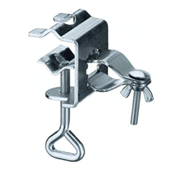 SUPYINI Pinza de soporte para sombrilla, soporte de sombrilla de balcón, abrazadera de metal para balcones y barandillas características
