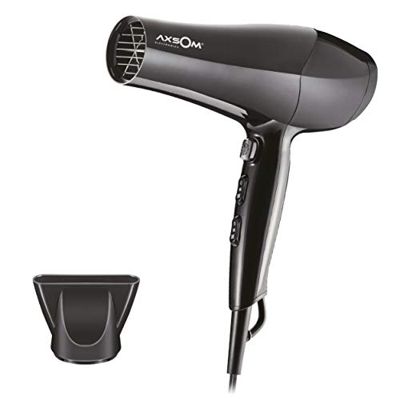 Secador de Pelo, Secador con Concentrador de Aire, Motor de 2000W, Secador Portátil con Botón de Aire Frio Con Velocidades