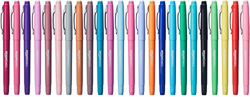 Amazon Basics - Rotuladores de punta de fieltro, colores surtidos, paquete de 24 características