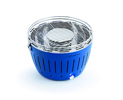 LotusGrill Standard LGG34 U BL - BLUE - Barbacoa con baterías y cable de alimentación USB - ¡Nuevo 2019!