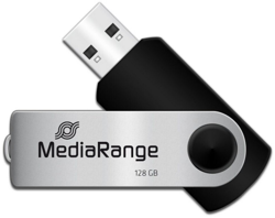 MediaRange USB-Stick 128GB USB 2.0 Flexi 5 jahre Garantie características