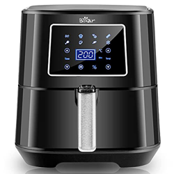 Bear Air Fryer 1700W, 5,5L Freidora sin Aceite con 7 programas, Panel de Control Digital Táctil, Temperatura y Tiempo Ajustable, Sin BPA ni PFOA, Cocc características