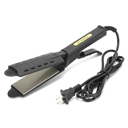 Plancha de pelo Plancha plana - Plancha de pelo profesional para salón - Plancha de pelo de cerámica antiestática con temperatura ajustable Apta para  precio