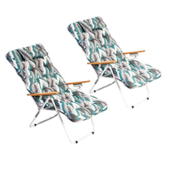 2 Pcs Cojines DE TUMBONAS DE Playa Acolchados. Varios TAMÑAOS. COLCHONETA DE Playa (Triángulo, 120 x 55 x 8) en oferta