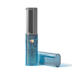 YAPOY Planchas para el pelo Cepillo Alisador con batería recargable de 2600 mAh peine alisador de cabello con función anti-escaldado, Dientes chapados precio