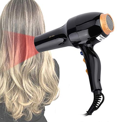 Duevin Potente secador de pelo de temperatura constante de bajo ruido Secador rápido de cabello Enchufe de la UE 220V