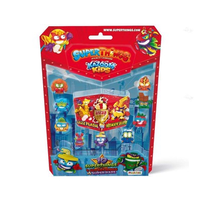 SUPERTHINGS - Blister Con 9 Superthings + 1 Superthings Dorado (hay 4 variantes,
