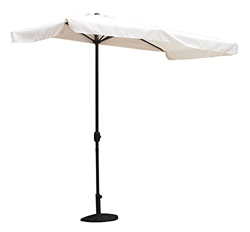 KG KITGARDEN Aruba Parasol, BEIGE, 230 x 135 x 235cm características