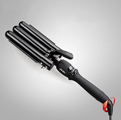 zcyg Rizador de Pelo Tenazas para rizar, rizadores para el Cabello, 3 barriles para el Cabello Tenacillas para rizar el Cabello