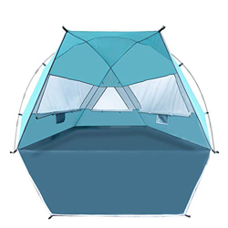 Forceatt 3-4 Personas Tienda de Sombra para Acampar en la Playa, Protector Solar UPF50 +, instalación Simple Ligera y fácil de Transportar, se prefier precio