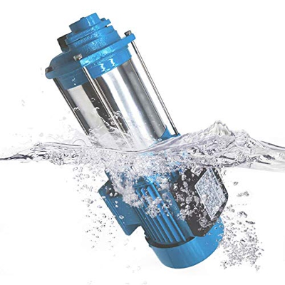 Bomba centrífuga de jardín, 2200 W, velocidad máxima de flujo 3000 l/h, cabezal máximo 100 m, presión máxima 10 bar (2200 W, 100 m)