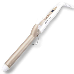 zcyg Rizador de Pelo Rizador de Hierro con Revestimiento cerámico, Varita para rizar el Cabello, 385 mm de Largo con Punta Aislante Anti escaldado (Si características