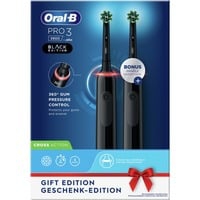 Oral-B Pro 3 3900 Black Edition, Cepillo de dientes eléctrico